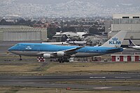 Boeing 747 de KLM.