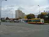 Autobus A512 na linii 142 w Warszawie