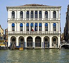 Facciata del palazzo Dolfin-Manin a Venezia, ora filiale della Banca d'Italia.