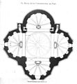 Base plan of church