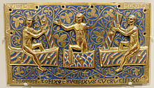 Plaque depicting saints rising from the dead Plaque resurrection dead VandA M.104-1945.jpg