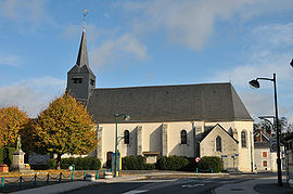 The church in Poilly-lez-Gien