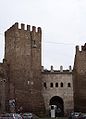 Porta Tiburtina, facciata esterna.