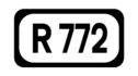 R772 road shield}}