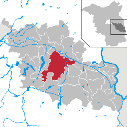 Läget för kommunen Rietz-Neuendorf i Landkreis Oder-Spree