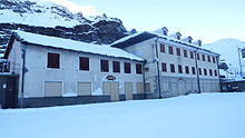 Il Rifugio Vulpot sotto la neve