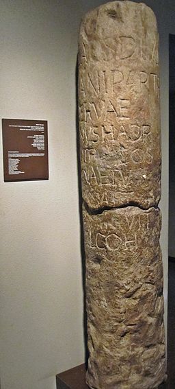 Roman milestone, Great Revolt