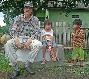 A self-portrait on Sumbawa, Indonesia.