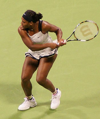 Serena Williams at the 2008 WTA Tour Championships