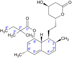 Niepodpisana grafika związku chemicznego; prawdopodobnie struktura chemiczna bądź trójwymiarowy model cząsteczki