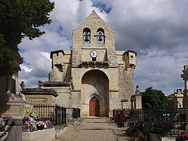 The church in Saint-Jean-de-Blaignac
