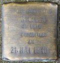 Stolperstein für eine Sinteza (Kämmergasse 25)