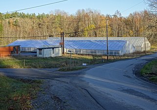 Växthus vid Skogs-Ekeby.