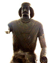 Bronze Statue of a Parthian nobleman, National Museum of Iran SurenaImage.jpg