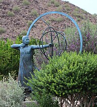 Taliesin, West, Garden Statue, AZ