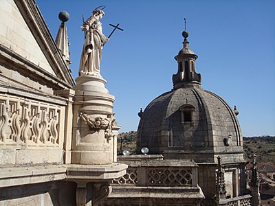 Koepel boven de Capilla mozarabe