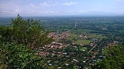 Panoràmica de Tororo des de Tororo Rock