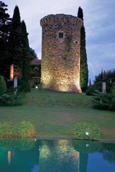 Torre de guaita de Sant Chaime, en Pineda de Mar