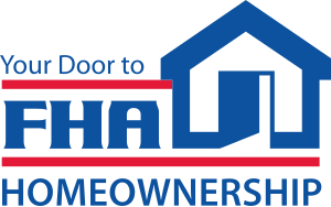 Logo of the Federal Housing Administration.