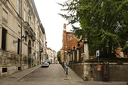 Ulica Contrà Corona u kojoj se na samom kraju nalazi palača