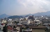 別府の湯けむり・温泉地景観（鉄輪温泉）