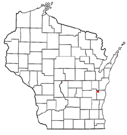 Location of Russell, Wisconsin