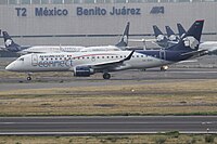 Embraer 190 d'Aeroméxico Connect.