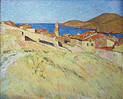 Landschap van Collioure Musée Toulouse-Lautrec