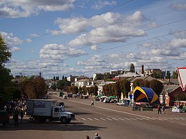 Main street of Korosten