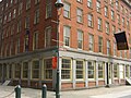 The New York City location on opening day, at the South Street Seaport