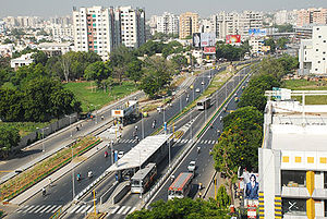 English: Ahmedabad BRTS