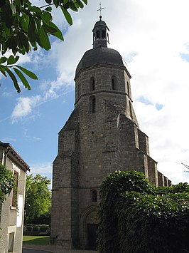 De kerk van Aigurande