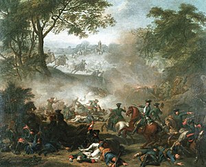 Battle of Lesnaya by Jean-Marc Nattier, 1717