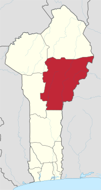 موقعیت استان بورگو در نقشه