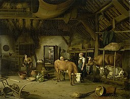 Segle XIX: Part a pagès d'una vaca per James de Rijk