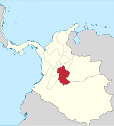 Ubicación de Bogotá