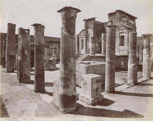 Brogi, Giacomo (1822-1881) - Pompei - Tempio d'Iside - n. 5038 - ca. 1870