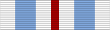 Undress ribbon for a member of the Order of Manitoba CAN Order of Manitoba ribbon.svg