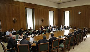 Συνεδρίαση του Υπουργικού Συμβουλίου, 8 Νοεμβρίου 2011