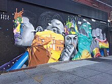 Street Art in Manhattan, New York City, 15 September 2017 Chelsea Street Art.jpg