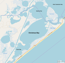 Карта Рождественского залива