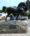 Die Welsh-Cob-Statue