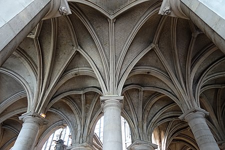 Flamboyant vaults of the choir