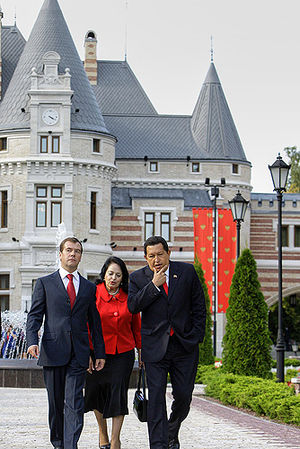 BARVIKHA, MOSCOW REGION. With President of Ven...