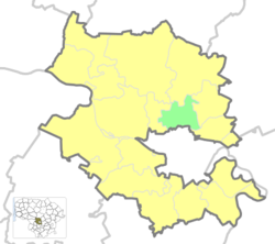 Location of Domeikava Eldership