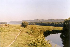 Braț al Dunării la Islaz