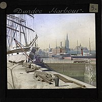 19世紀末的鄧迪港口