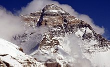 The summit of Mount Everest from the North side Everest Peace Project - Everest summit.jpg