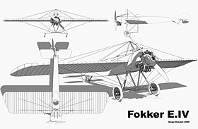 vue en plan de l’avion