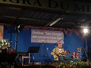 Francesco Arrigoni, ezibisiùn au Festival de San Zorzu 2023, seâ finâle, categurìa sulisti